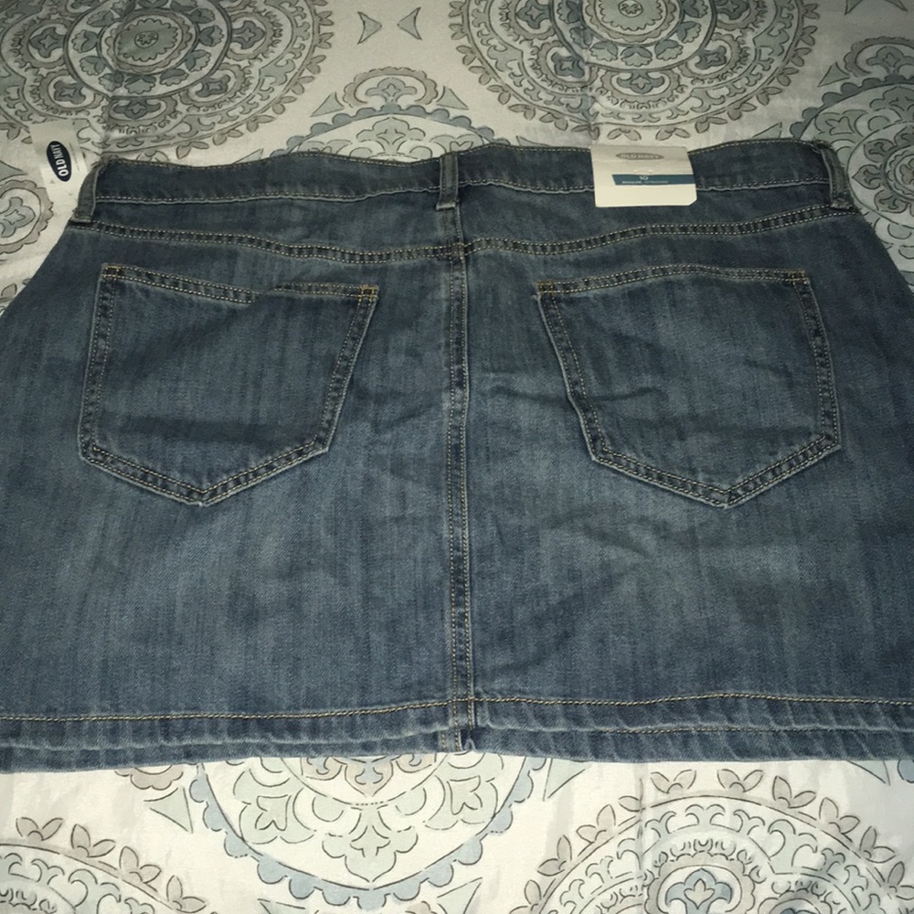Jean mini skirt size 10 - Picture 2 of 5